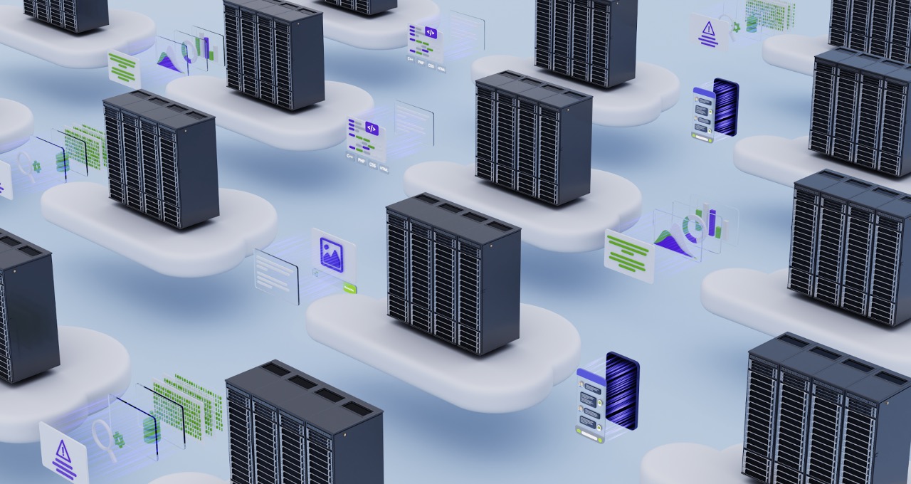 Ilustração representando armazenamento acelerado para inteligência artificial com tecnologia RDMA e compatibilidade S3