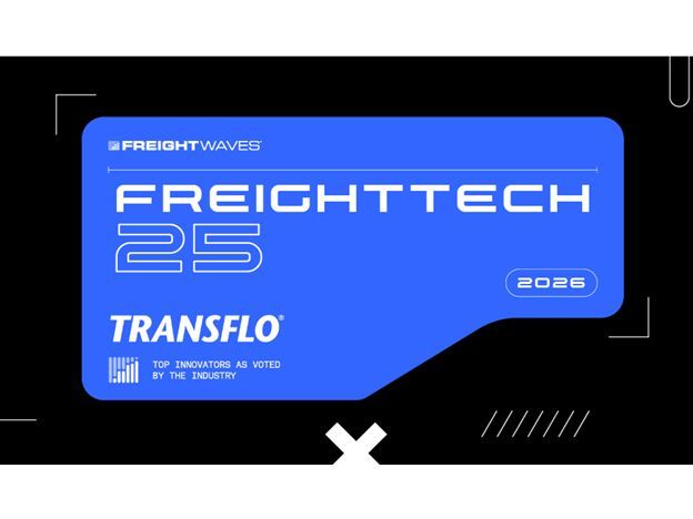 Ilustração de tecnologia aplicada à logística e transporte